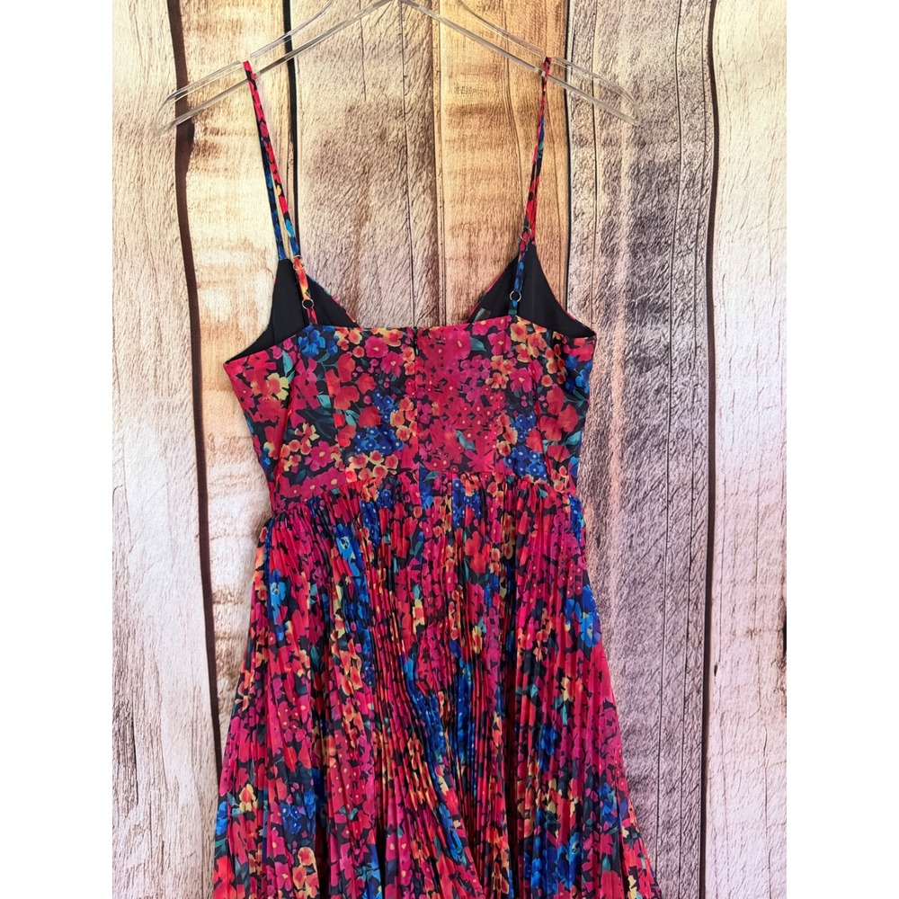 Lulus Dress Sincerely Gorgeous Floral Midi Romantic Feminine Summer Spring XS - Picture 5 of 8